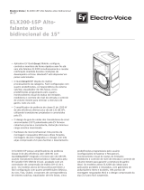 Electro-Voice ELX200-15P Ficha de dados