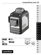 Laserliner CompactPlane-Laser 3D Set Manual do proprietário