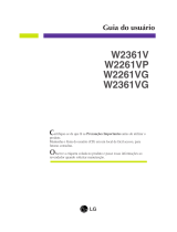LG W2361V-PF Manual do usuário