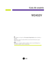 LG W2452V-PF Manual do usuário