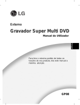 LG GP08LU10 Manual do usuário