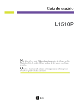 LG L1510P Manual do usuário