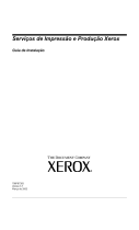 Xerox 135 LMX Large Format MICR Guia de instalação