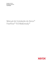 Xerox FreeFlow Makeready Guia de instalação