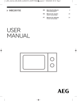 AEG MBE2657SEB Manual do usuário