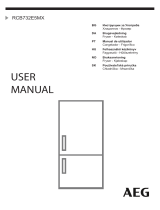 AEG RCB732E5MX Manual do usuário