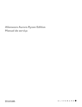 Alienware Aurora Ryzen Edition​ R10 Manual do usuário