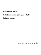 Alienware AW410K Guia de usuario