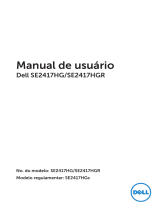 Dell 24 Monitor: SE2417HG Guia de usuario
