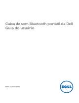Dell AD211 Bluetooth Portable Speaker Guia de usuario