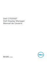 Dell C7520QT Guia de usuario