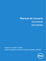 Dell E2014H Guia de usuario