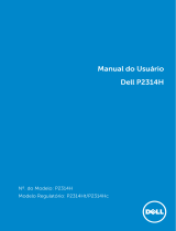 Dell P2314H Guia de usuario