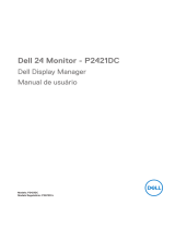 Dell P2421DC Guia de usuario