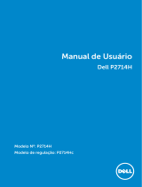 Dell P2714H Guia de usuario
