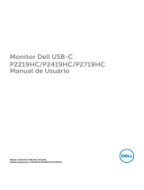 Dell P2419HC Guia de usuario