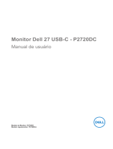 Dell P2720DC Guia de usuario