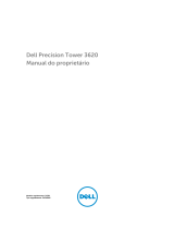 Dell Precision Tower 3620 Manual do proprietário