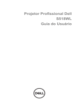 Dell Professional Projector S518WL Guia de usuario