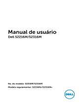 Dell S2216M Guia de usuario