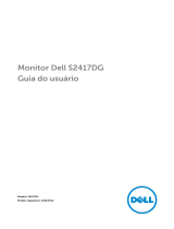Dell S2417DG Guia de usuario
