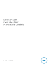 Dell S2418H/S2418HX Guia de usuario