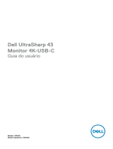 Dell U4320Q Guia de usuario
