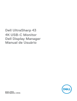 Dell U4320Q Guia de usuario