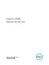 Dell Inspiron 3668 Manual do usuário
