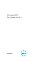 Dell Latitude 3440 Manual do proprietário