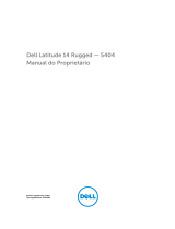 Dell Latitude 5404 Rugged Manual do proprietário