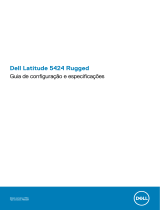 Dell Latitude 5424 Rugged Manual do proprietário