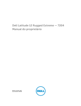 Dell Latitude 7204 Rugged Manual do proprietário