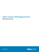 Dell Latitude 7220 Rugged Extreme Manual do proprietário