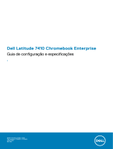 Dell Latitude 7410 Chromebook Enterprise Manual do proprietário