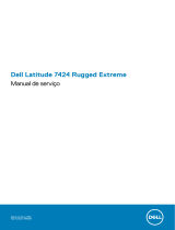 Dell Latitude 7424 Rugged Extreme Manual do proprietário