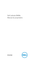 Dell Latitude E6430s Manual do proprietário
