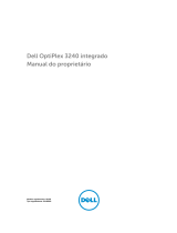 Dell OptiPlex 3240 All-in-One Manual do proprietário