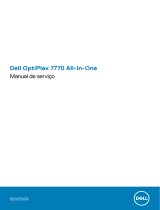 Dell OptiPlex 7770 All-In-One Manual do proprietário