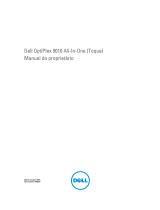 Dell OPTIPLEX 9010 ALL-IN-ONE Manual do proprietário