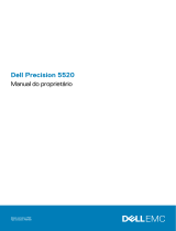 Dell Precision 5520 Manual do proprietário
