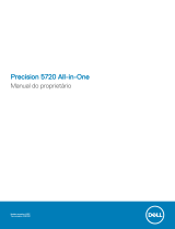 Dell Precision 5720 AIO Manual do proprietário