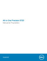 Dell Precision 5720 AIO Manual do proprietário