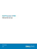Dell Precision 5750 Manual do proprietário