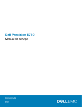 Dell Precision 5750 Manual do proprietário