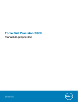 Dell Precision 5820 Tower Manual do proprietário