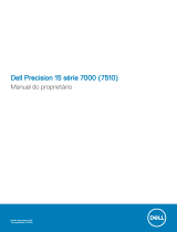 Dell Precision 7510 Manual do proprietário