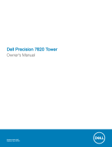Dell Precision 7820 Tower Manual do proprietário