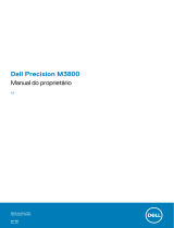 Dell Precision M3800 Manual do proprietário