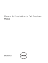 Dell Precision M6600 Manual do proprietário